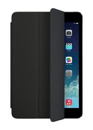 Чехол smart case на ipad 7/8/9 10.2" (2019/2020/2021) (10,2") черный black с микрофиброй чехол книжка