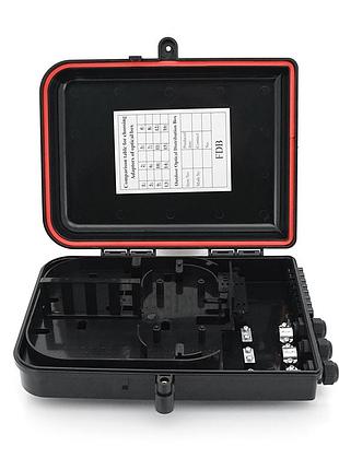 Dm муфта оптическая герметичная спецификация 2.2 для 16 адаптеров sc simplex ip65 из abs для соединени spe|lz
