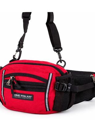 Сумка на пояс onepolar w3061 red