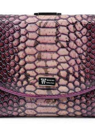 Жіночий шкіряний гаманець wanlima w11044730016b1 purple