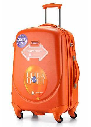 Валіза велика ambassador classic a8503l orange