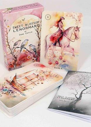 Сладкий цветочный оракул ленорман - sweet blossom lenormand oracle.