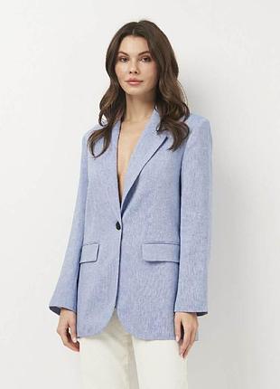 Жіночий лляний літній костюм zara розмір s