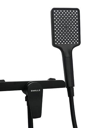 Смеситель для душевой кабины millz черный mrs-al-e2(black) 1/10