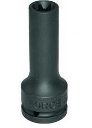 3/4" головка е-профиль (torx) ударная, глубокая е18, l=110 мм (force 46611018)