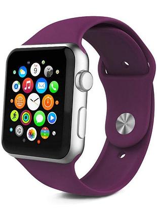 Ремінець sport band для apple watch 38/40/41 мм marsala бордовий m/l