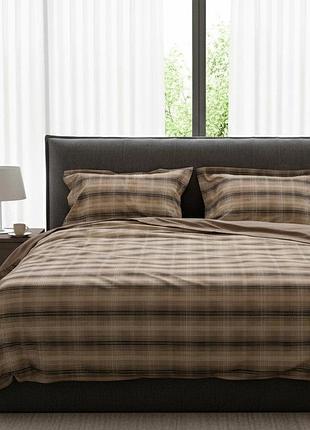 Комплект постельного белья viluta евро brushed warm cotton w-18