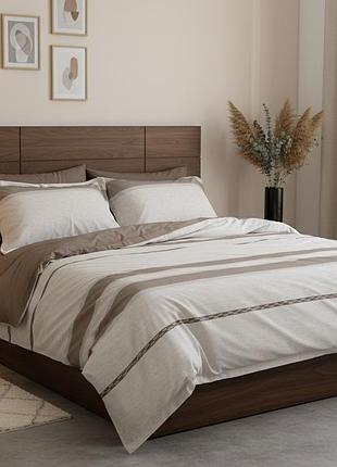 Комплект постільноїкомплект постільної білизни viluta євро brushed warm cotton w-19