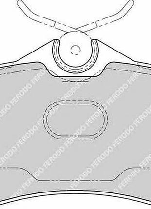 Fsl1637 ,ferodo, колодки, тормозные , задние, дисковые, audi, a2,a3, toyota,gt 86, subaru brz, seat teoledo,,,,,