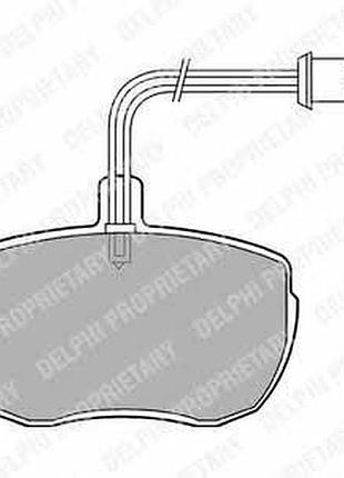 Lp0472, delphi, колодки ,alfa romeo ar8, lti tx, land, rover,discovery,range rover, iveco daily,
