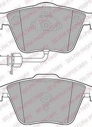 Lp2032, delphi, колодки, тормозные, передние, дисковые,audi a3, vw,cc,passat,golf,eos, skoda superb, seat leon