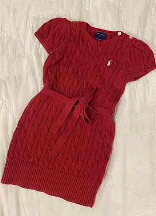 Дитяча вʼязана сукня ralph lauren
