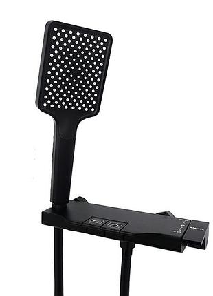 Смеситель для душевой кабины millz черный mrs-al-e3(black) 1/10