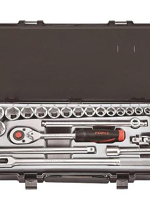1/2" набор инструмента 12-гр. 24 пр. (5/16"-1-1/4") (force 4243s-9)