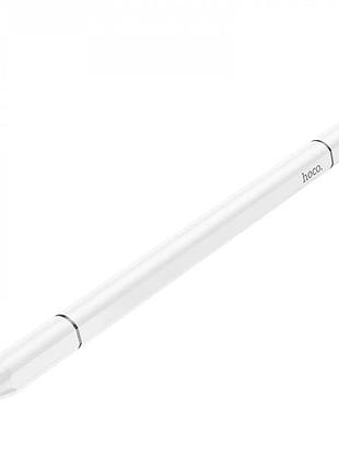 Стилус hoco gm111 cool dynamic series passive universal capacitive pen white 4