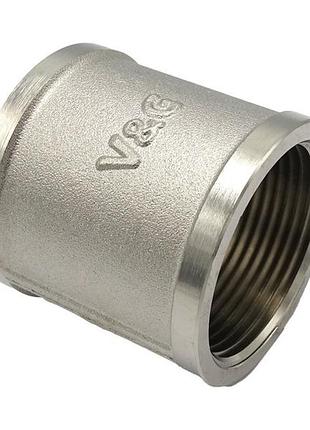 Муфта valogin 1 1/4" вв vg-204104 1/40 шт