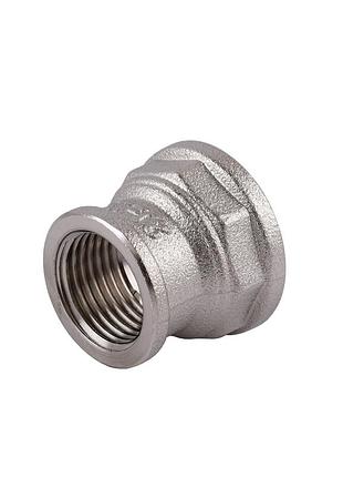 Муфта редукционная 3/4″х1/2″вв никелированная nm431l optimum