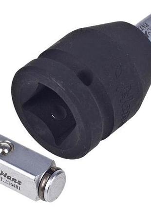 Перехідник ударний 3/4"mх 1/2"f зі змінним квадратом 86884 hans