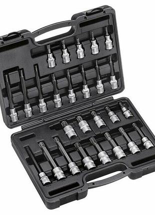 1/2" набор головок-бит spline (m5-m18) 28 пр. (force 4285)