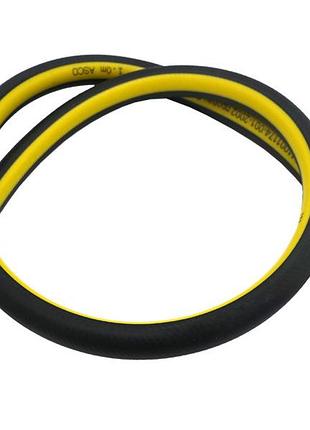 Шланг газовый asco резиновый черный 1/2" вв 4,5 м 1/25