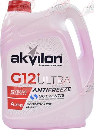 Антифриз akvilon ultra g12+ червоний -40 °c 4.3кг