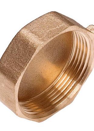 Заглушка 1/2" вн. под пломбу латун., (без покрытия), 10/500шт