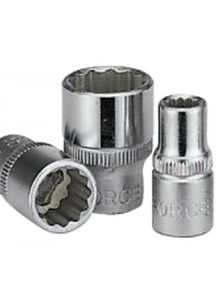 1/4" головка 12-гр. 10 мм, l=25 мм (force 52910)
