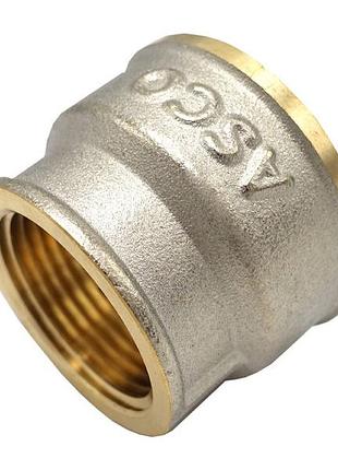 Муфта asco 1''х3/4'' вв нікель редукційна 1/80 шт