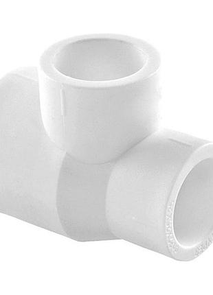 Трійник редукційний ppr ø32x25x25 білий колір asco® 20/160шт