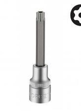 1/2" головка-бита torx с отверствием т90н, l=100 мм (force 34710090)