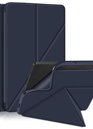 Чехол primolux transformer для планшета samsung galaxy tab s9 (sm-x710 / sm-x716) - dark blue