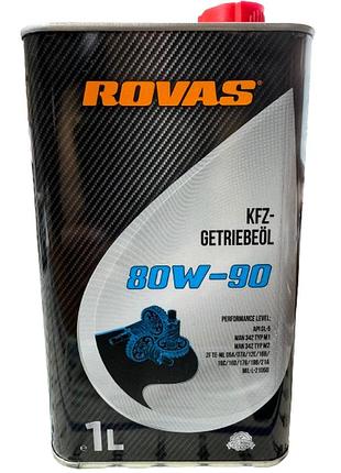 Олива трансмісійна rovas 80w90 1л gi5