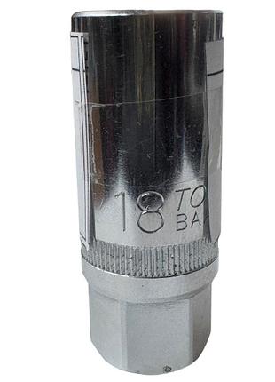 Свічна головка 18мм 3/8" toptul baar1218