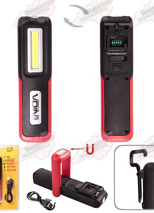 Переноска "voin" vl- 99, 3w-cob+3w xpe/акб1200mah/магнит/инд. заряда (vl-99)