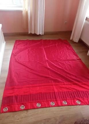 Штора на люверсах 165*230 в идеальном варианте, на подкладке