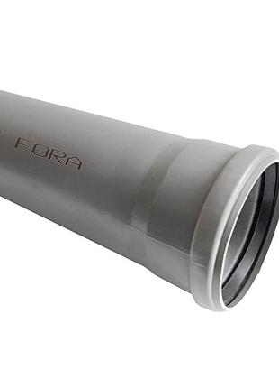 Труба каналізаційна пп fora 110 x2.2 1000мм 1/10шт