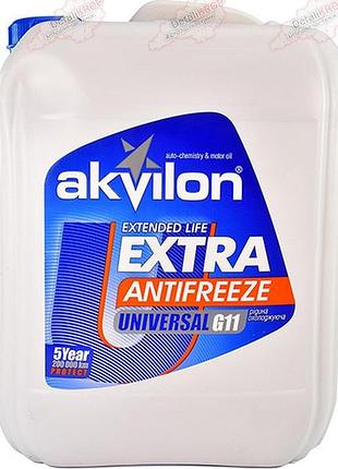 Антифриз akvilon extra g11 синій -40 °c 4.3кг