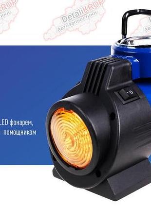 Компресор "vitol" к-60 150psi/15amp/40л/лiхтар/прикурювач 5