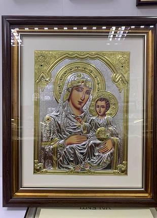 Икона богородица иерусалимская от фирмы silver axion.51/61см.