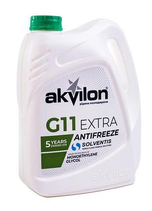 Антифриз akvilon extra g11 зелений -40 °c 1кг