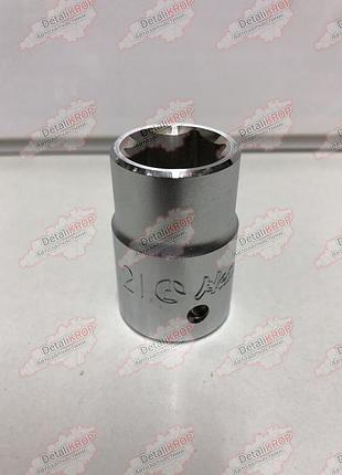 Hans. торцевая головка 3/4"dr 6-гр. 21 мм (6400m21)