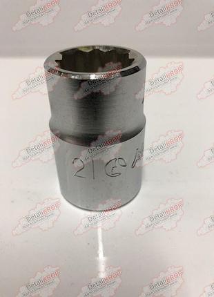 Hans. торцевая головка 3/4"dr 12-гр. 21 мм (6402m21)