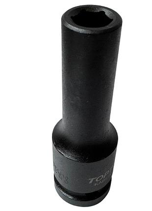 Головка торцева ударна довга 1/2" 11мм toptul kabe1611