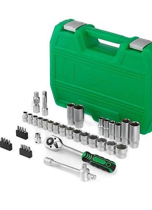 Набір інструментів 3/8", 39 од. intertool et-6039sp 2