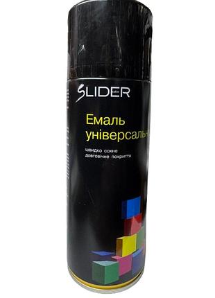 Фарба універсальна ral 9005 чорна глянцева 400 мл slider 13299