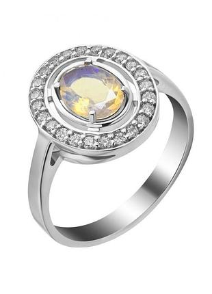 Серебряное кольцо с опалом