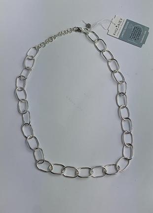 Цепь серебряная женская