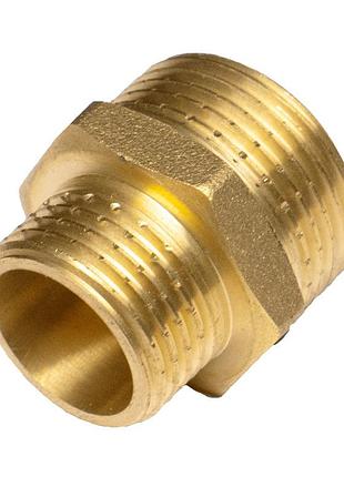Нипель 3/4"з-1"з латун., (без покрытия), 10/120 шт