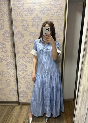Сукня ярусна повсякденна