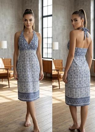 Неймовірна легка сукня-сарафан 100% котон marks & spencer